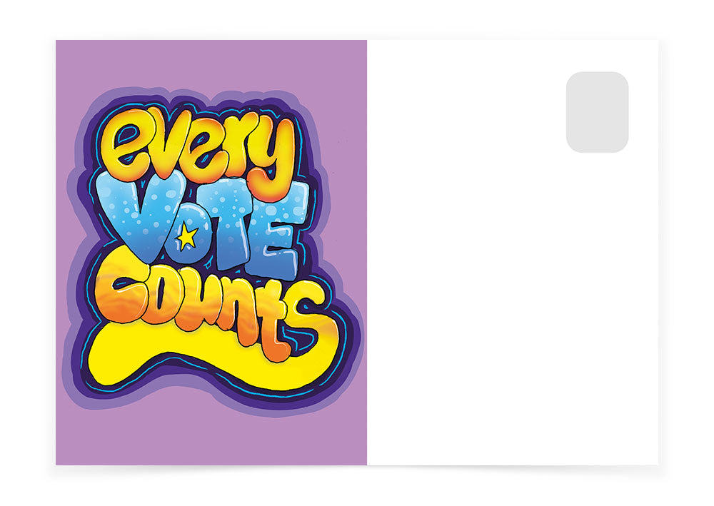 Every Vote Counts - Purple
