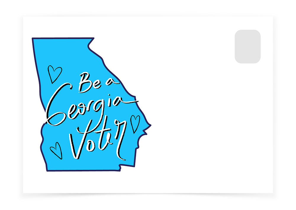 Be A Georgia Voter - Blue