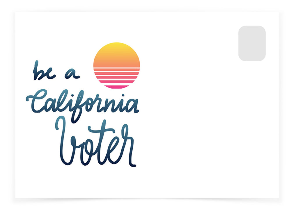 Postcards to Voters - California - Sun