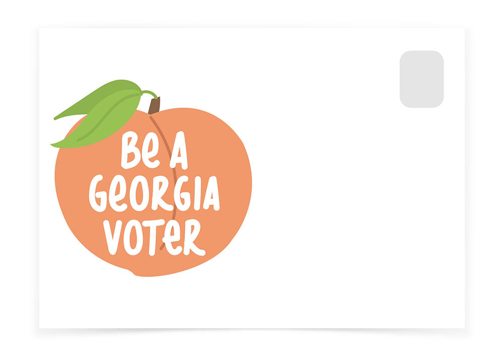 Be A Georgia Voter - Peach