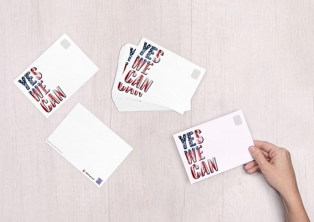 YES WE CAN - Postcards to Voters