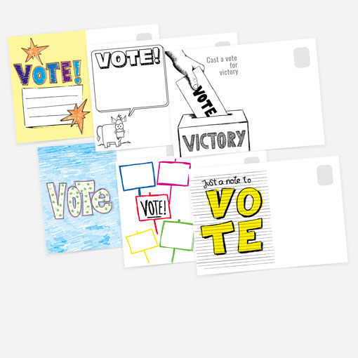VOTE Collection - Postcards to Voters