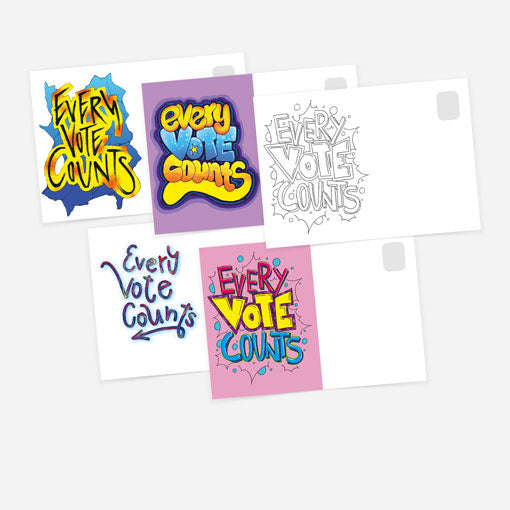 Every Vote Counts Postcards to Voters