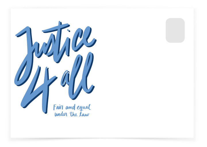 Justice for All - Fair and Equal Under the Law