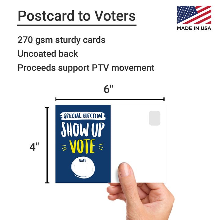 Show Up & Vote - Special Election