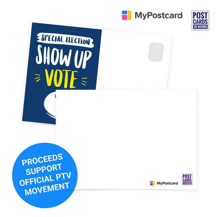 Show Up & Vote - Special Election