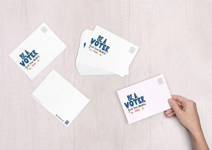 BE A VOTER – YOUR VOICE MATTERS - Postcards to Voters