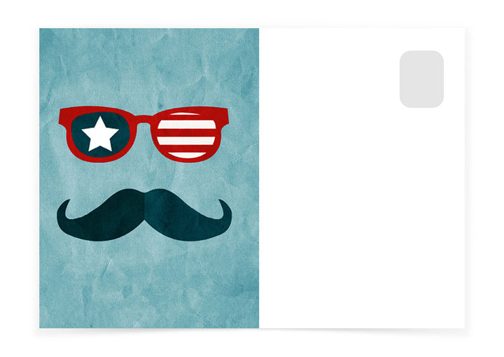 CRAZY AMERICAN FACE - Postcards to Voters