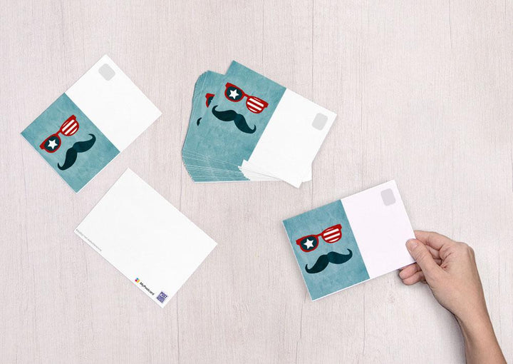 CRAZY AMERICAN FACE - Postcards to Voters