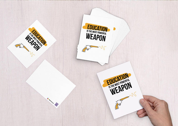 Education is the Most Powerful Weapon