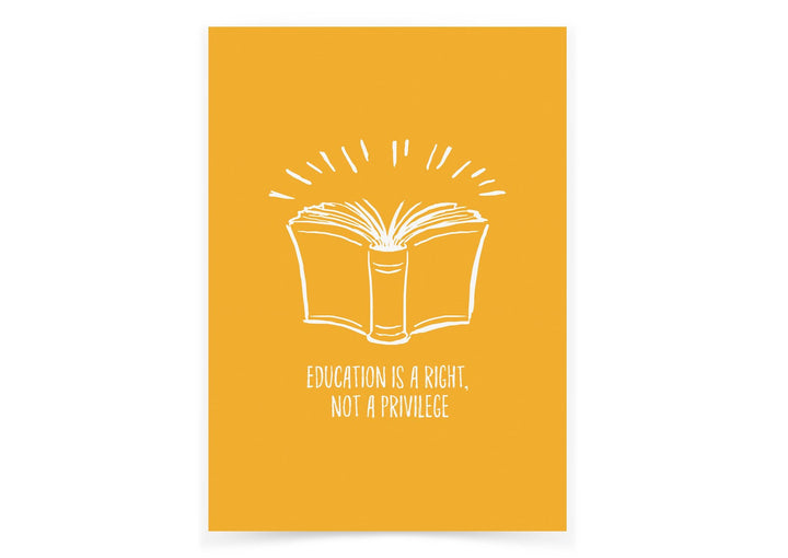 Education is a Right Not Privilege
