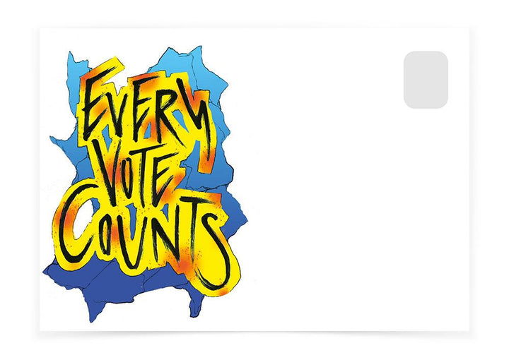 Every Vote Counts - Yellow