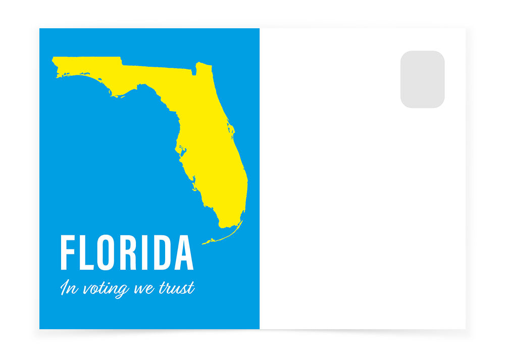 Florida - In Voting We Trust - Postcards to Voters