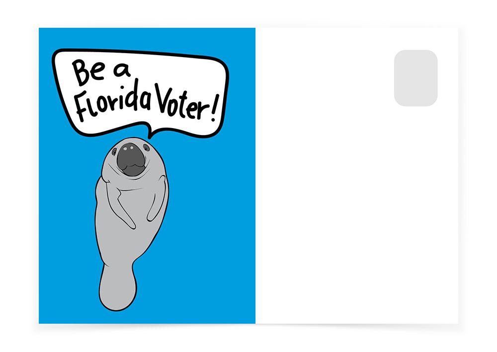 Florida - Manatee - Postcards to Voters