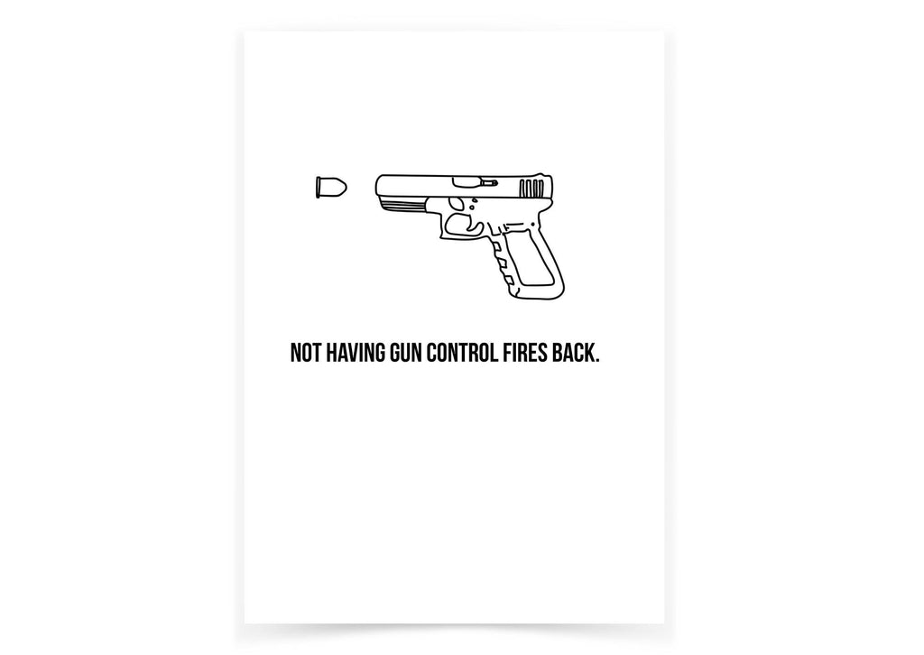 Not having gun control fires back