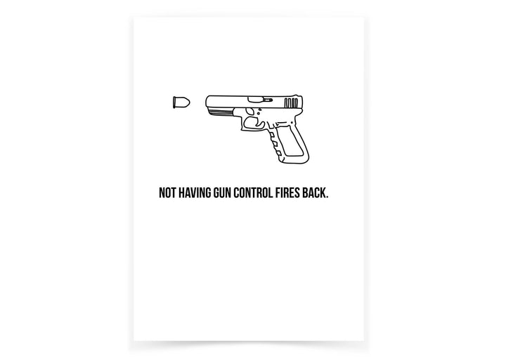 Not having gun control fires back