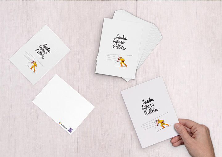 Books before Bullets