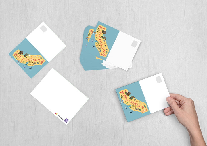 Postcards to Voters - California - Map