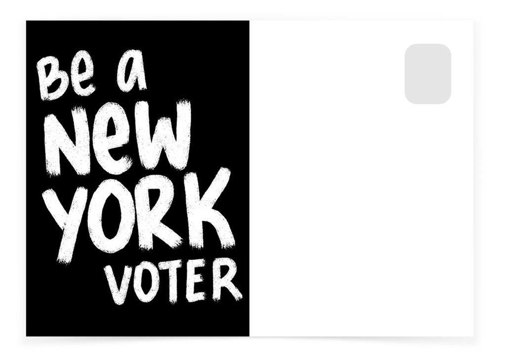 Postcards to Voters - New York - Be A Voter
