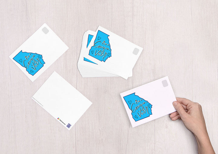 Be A Georgia Voter - Blue