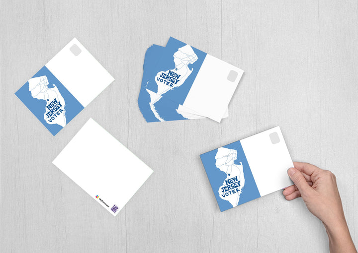 Postcards to Voters - New Jersey - Blue