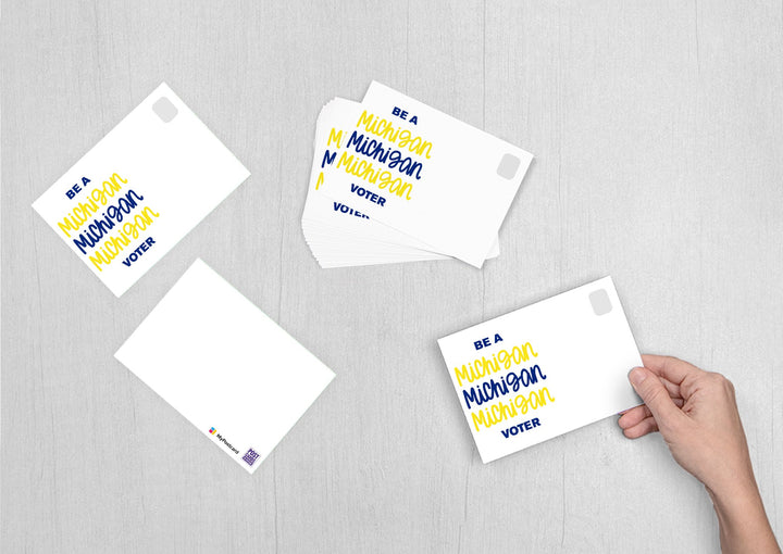 Postcards to Voters - Michigan - Flag Colors