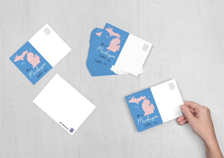 Postcards to Voters - Michigan - Map