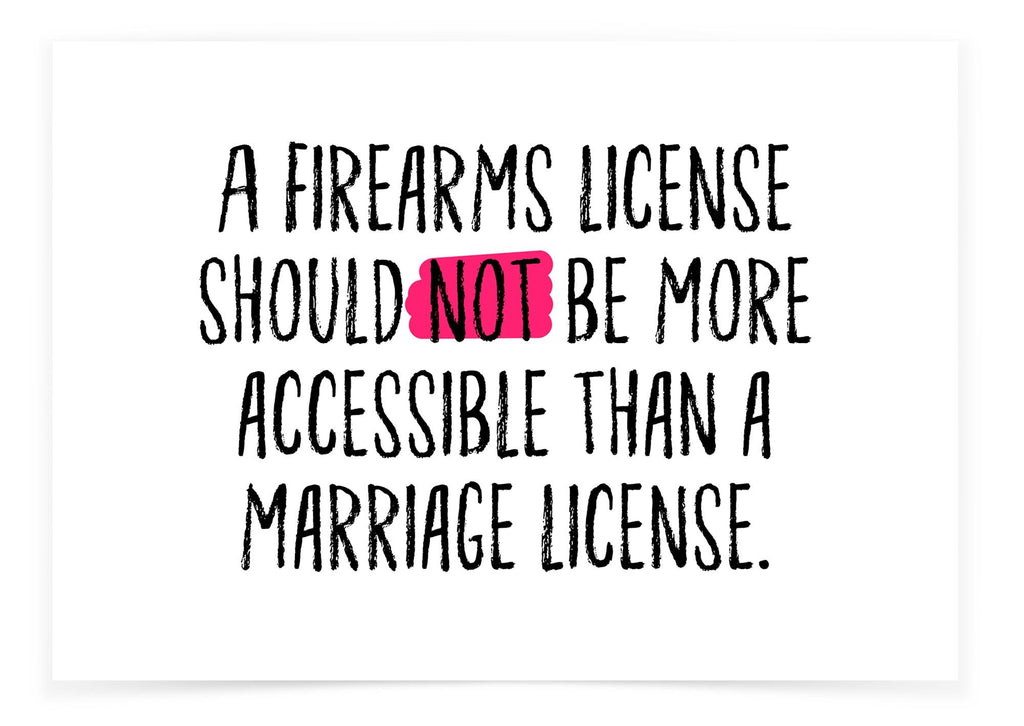 Firearms License - Marriage License