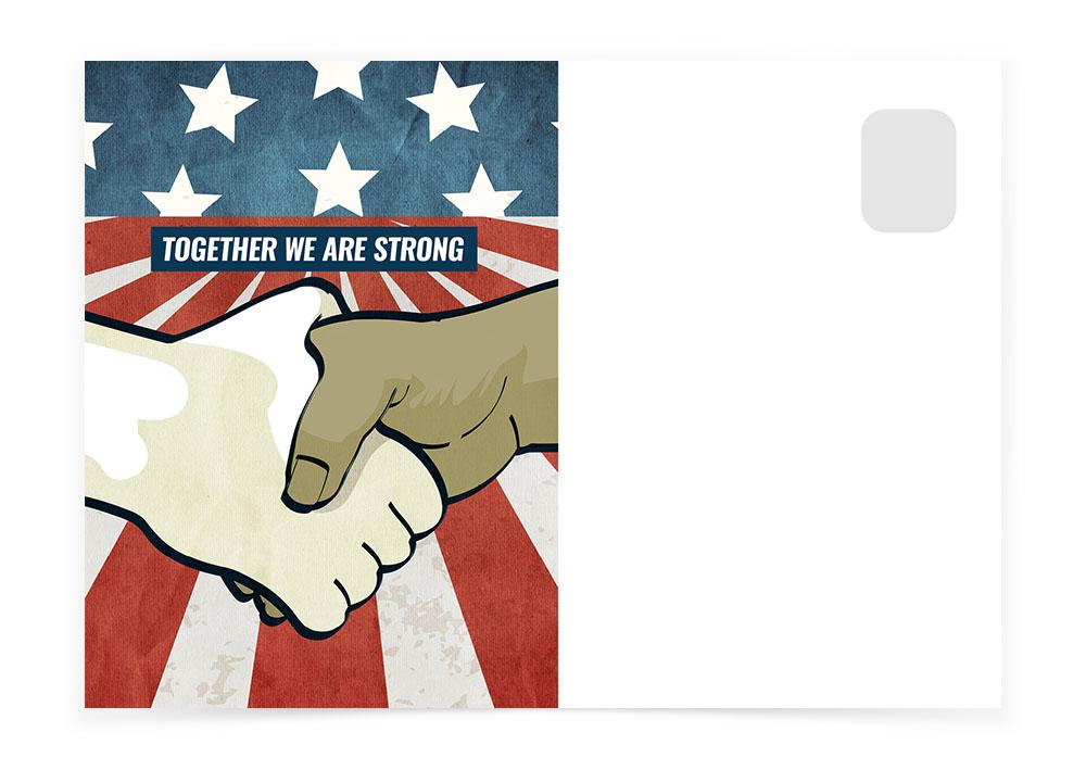 TOGETHER WE ARE STRONG - Postcards to Voters