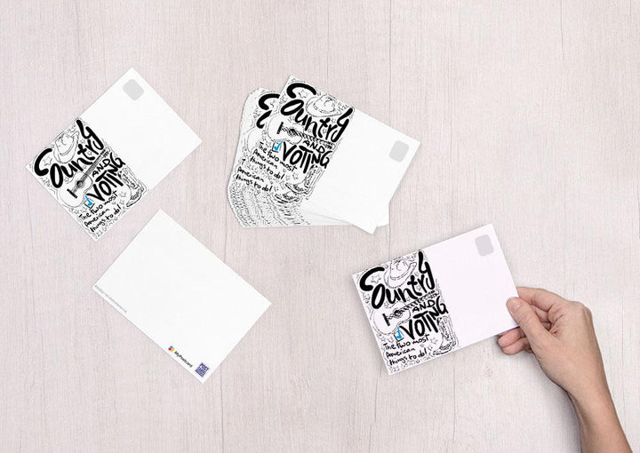 Tennessee - Country and Voting - Postcards to Voters