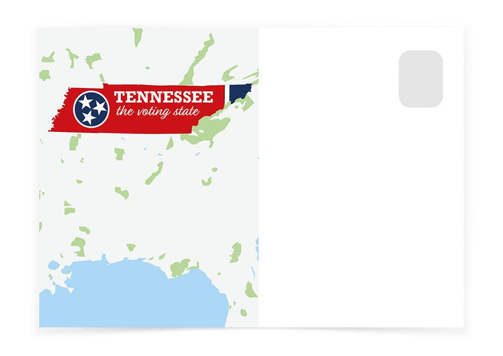 Tennessee - The Map - Postcards to Voters