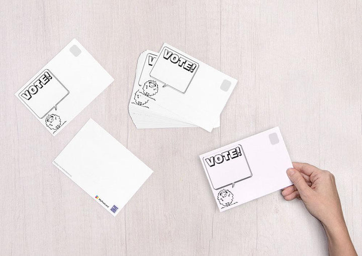 VOTE! SHEEP - Postcards to Voters