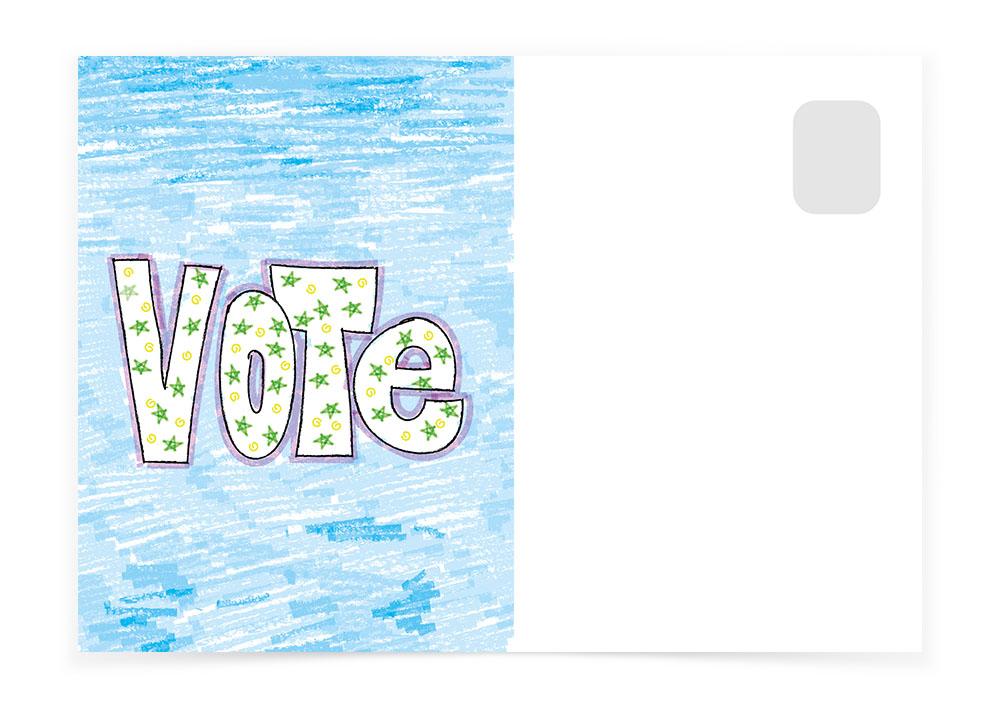 VOTE SKETCH - Postcards to Voters