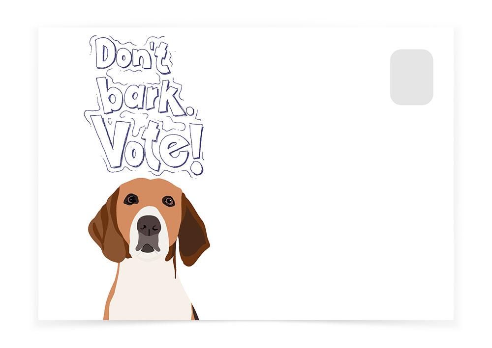 Virginia - American Foxhound - Postcards to Voters