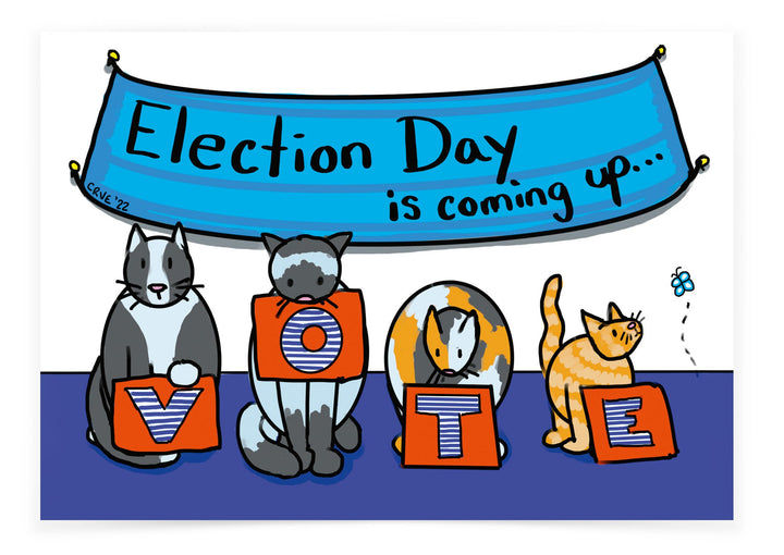 Volunteer Carolyn VanEseltine - Cat Banner