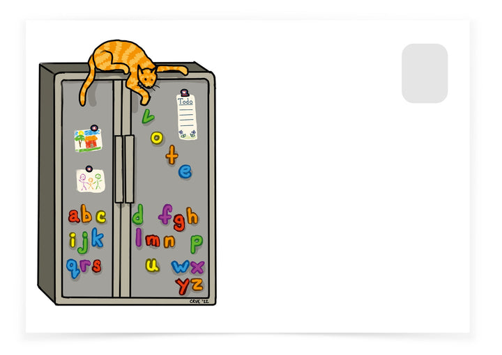 Volunteer Carolyn VanEseltine - Vote Fridge