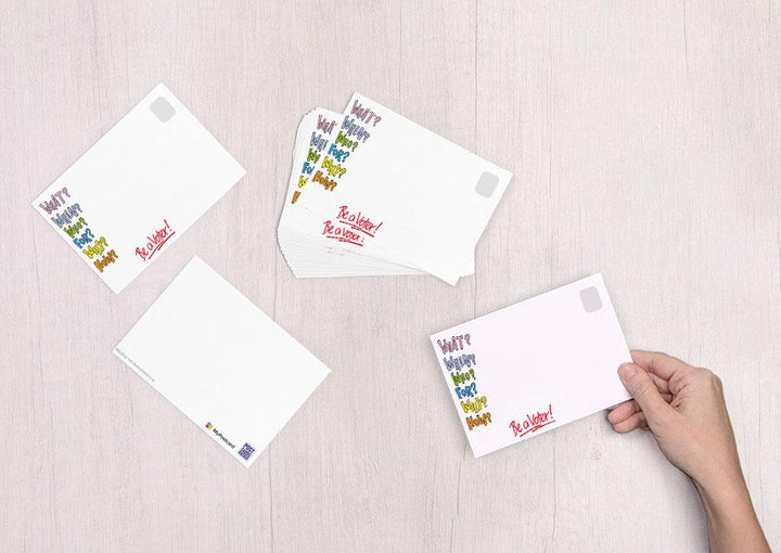 Vote Questionnaire Colorful - Postcards to Voters