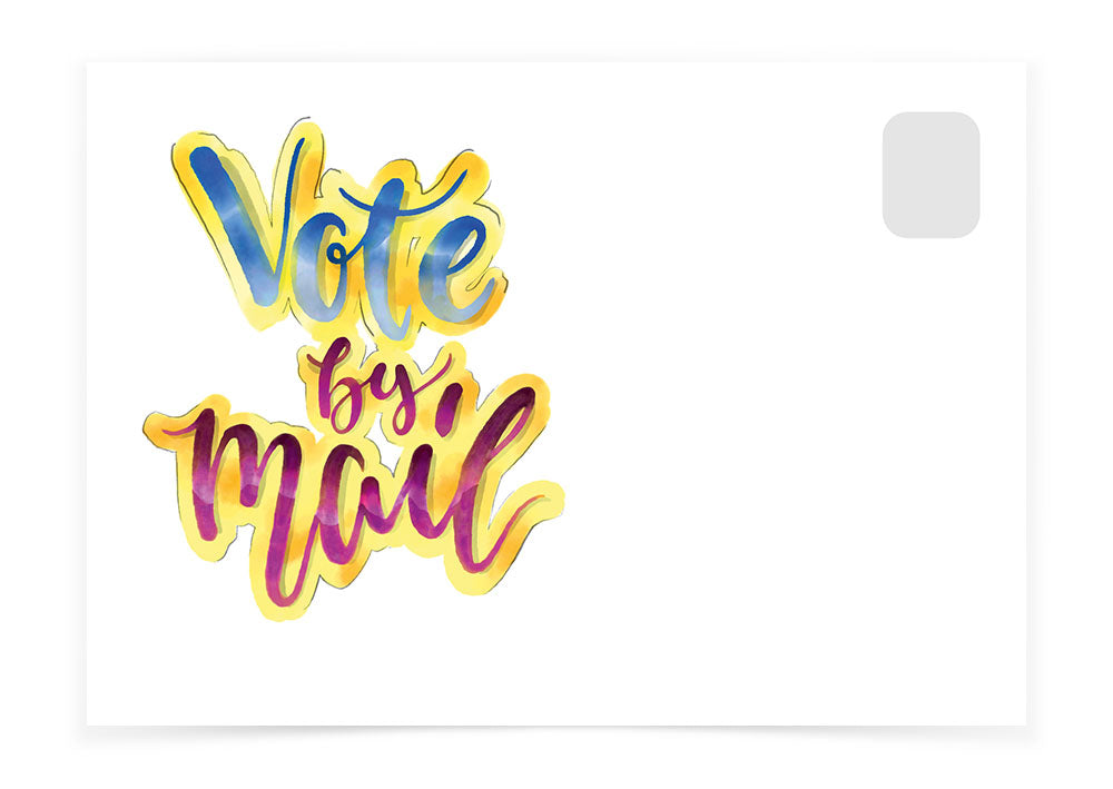 Vote by Mail - Watercolor
