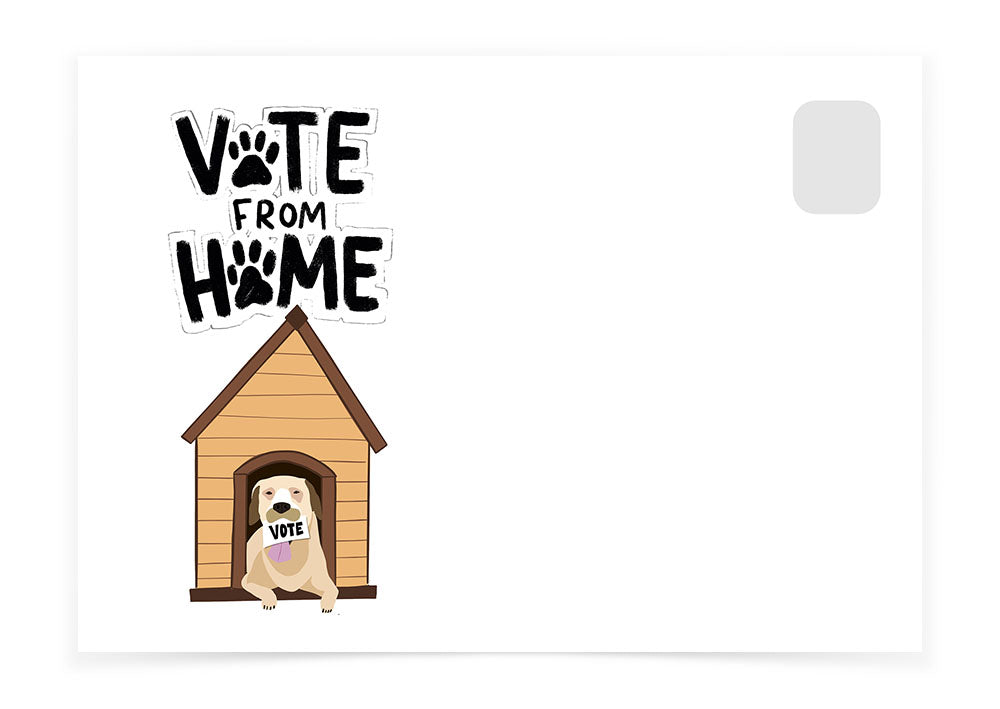 Vote from Home - Dog