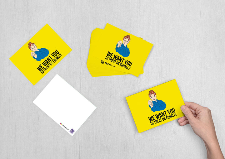 We Want You to Treat us Equally