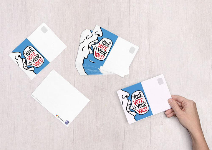 YOUR VOTE IS YOUR VOICE! - Postcards to Voters