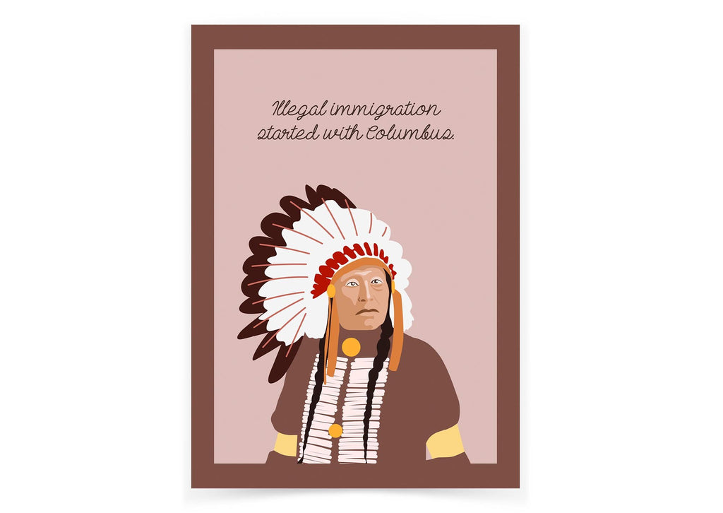 Illegal immigration started with Columbus