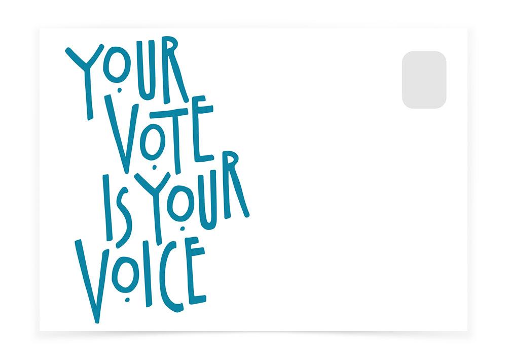 Volunteer Rachel Bancroft - Your Vote Is Your Voice